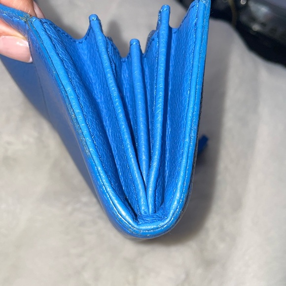 See By Chloe Long Wallet in Blue - Picture 9 of 15